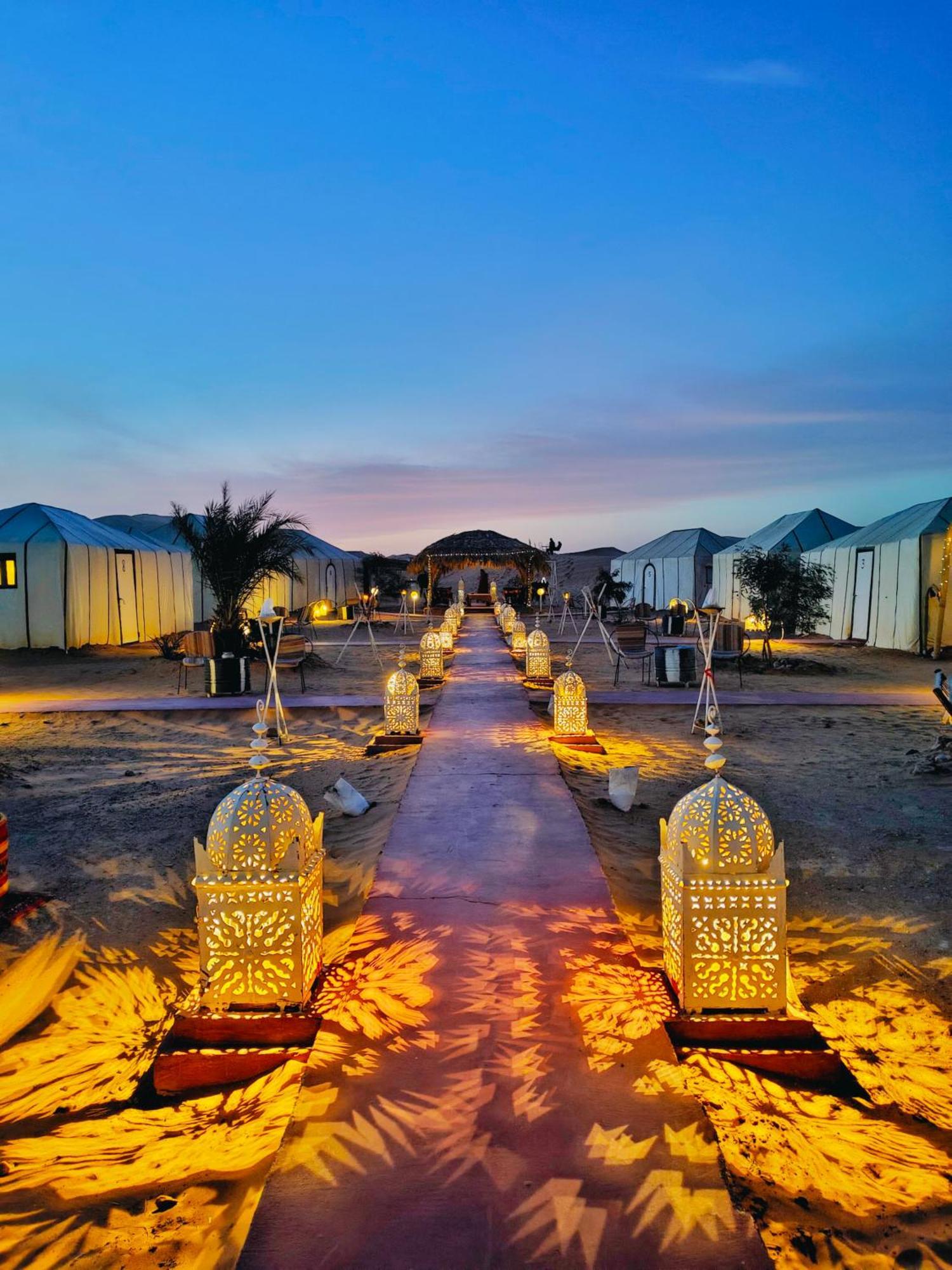 Sahara Dream Luxury Camp Hotel เมอร์ซูกา ภายนอก รูปภาพ