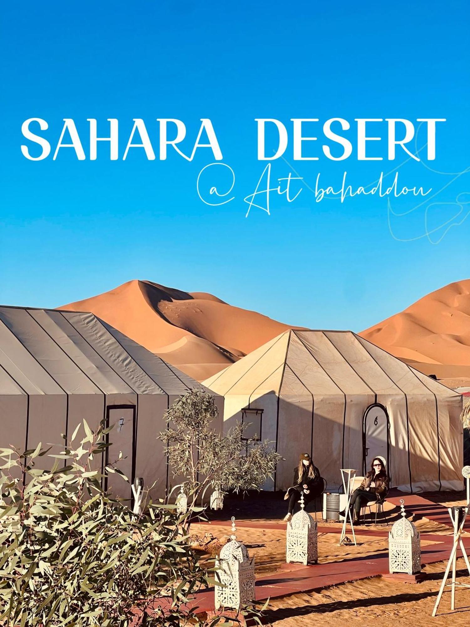 Sahara Dream Luxury Camp Hotel เมอร์ซูกา ภายนอก รูปภาพ