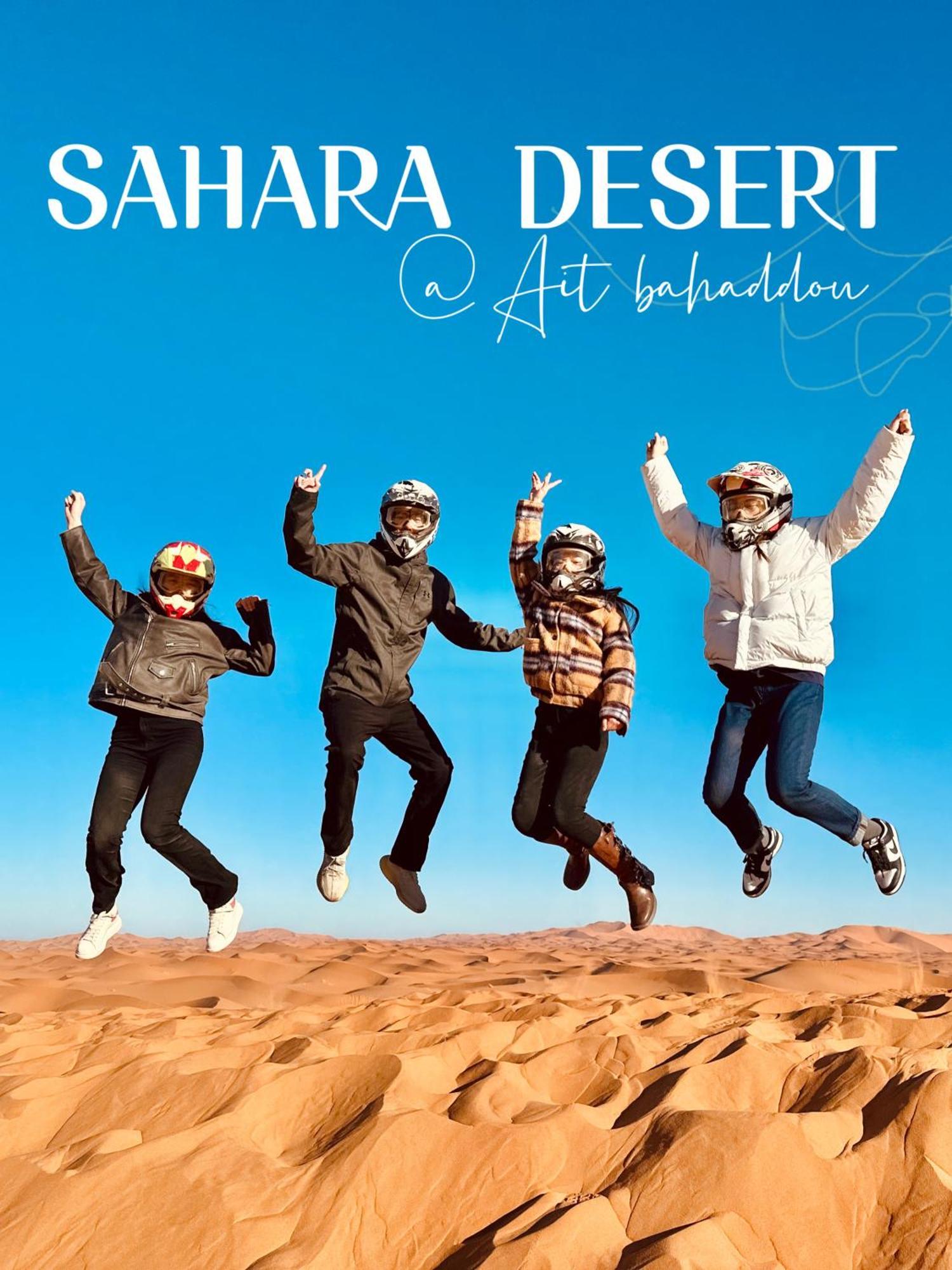 Sahara Dream Luxury Camp Hotel เมอร์ซูกา ภายนอก รูปภาพ