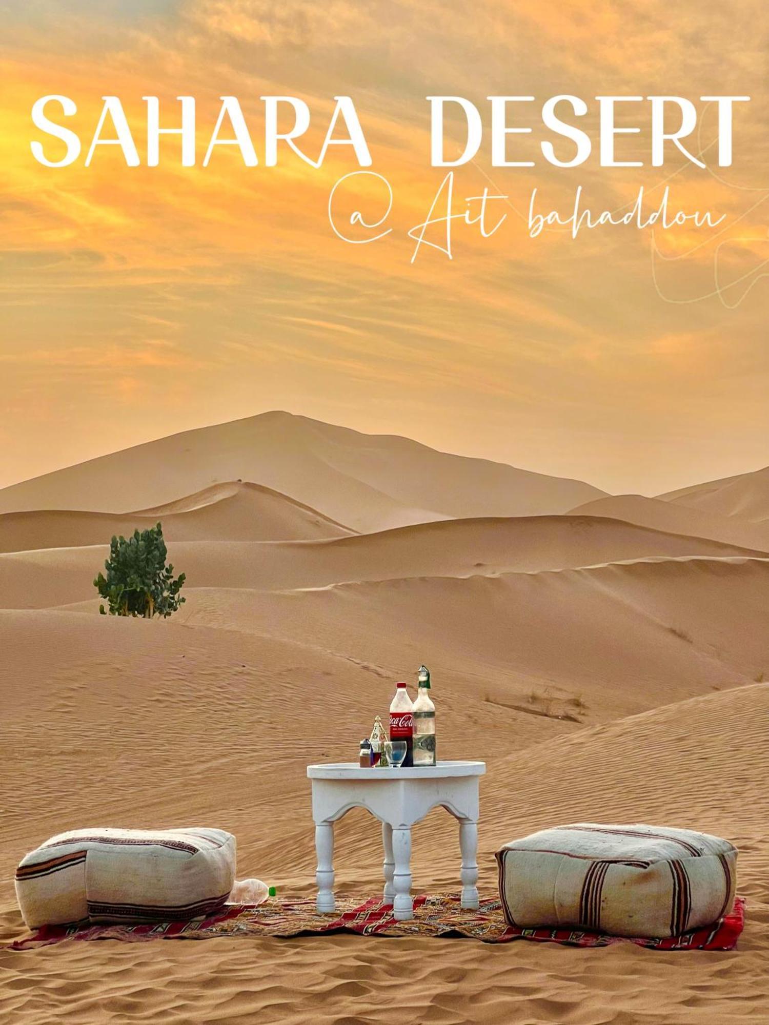 Sahara Dream Luxury Camp Hotel เมอร์ซูกา ภายนอก รูปภาพ