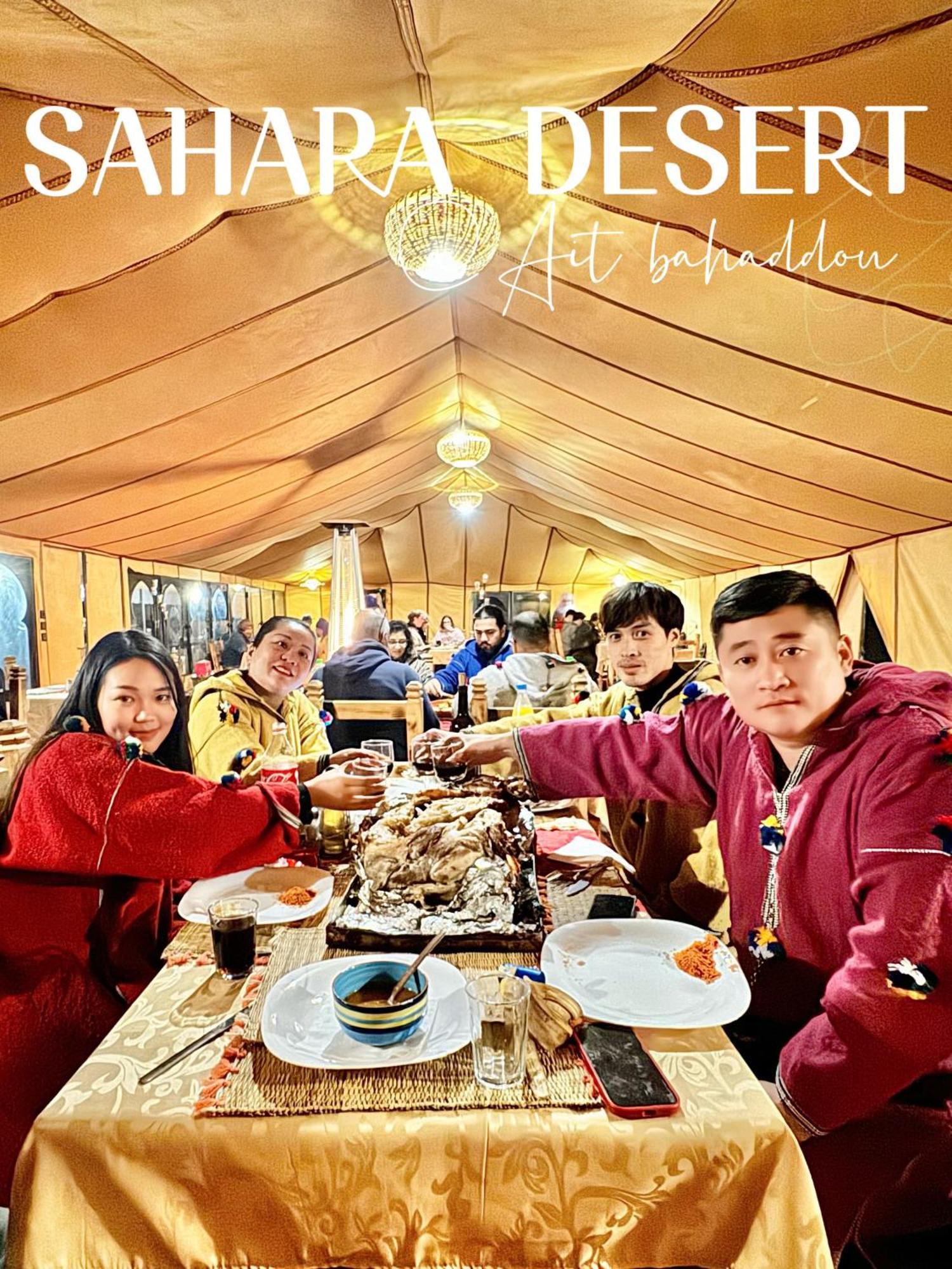 Sahara Dream Luxury Camp Hotel เมอร์ซูกา ภายนอก รูปภาพ