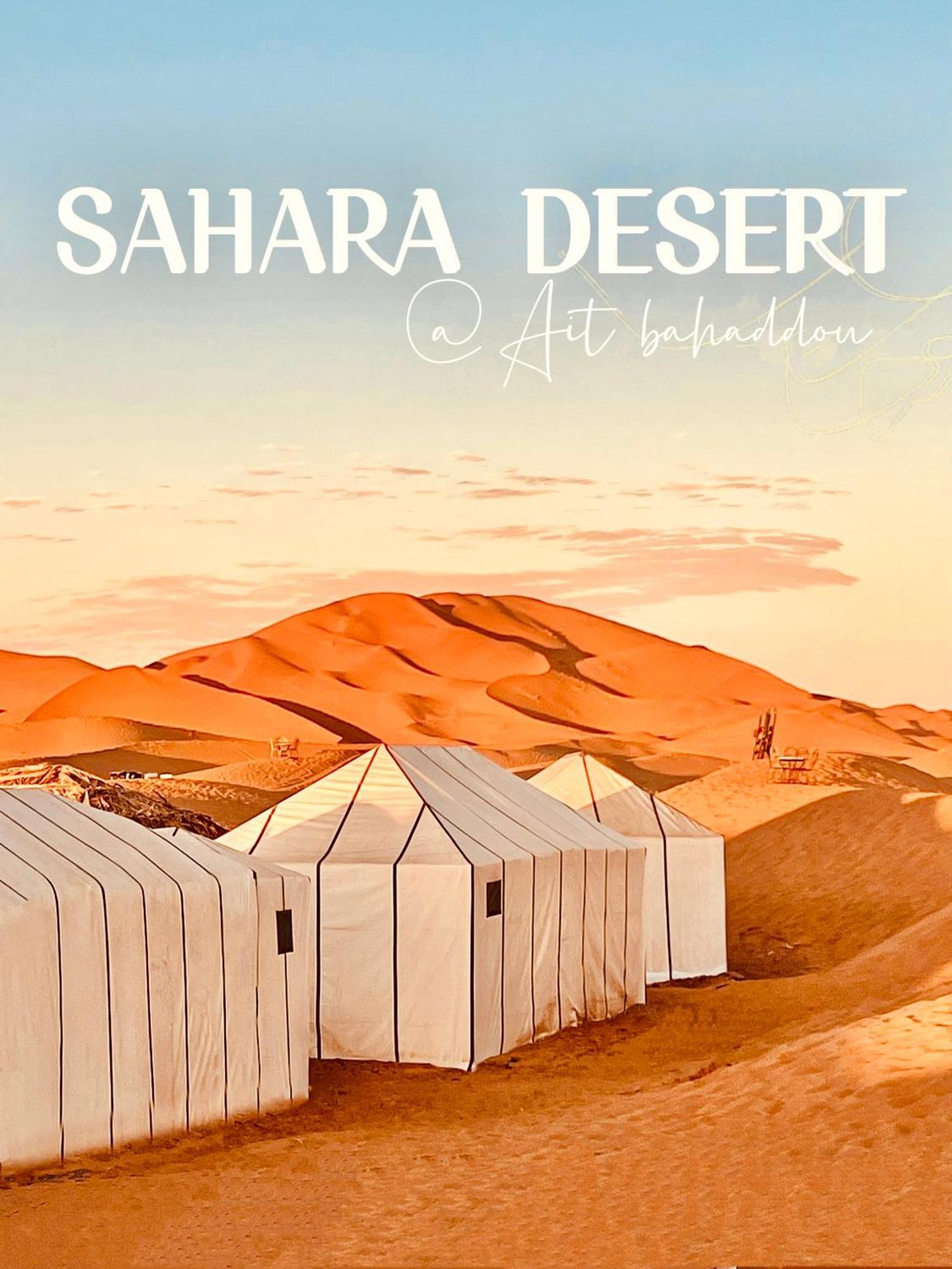 Sahara Dream Luxury Camp Hotel เมอร์ซูกา ภายนอก รูปภาพ